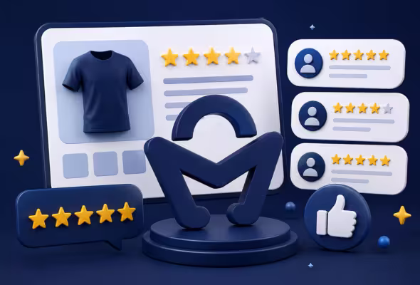 Avaliações de produtos no MageUp