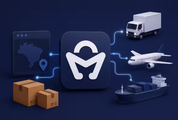 Imagem ilustrativa da Integração de frete no MageUp