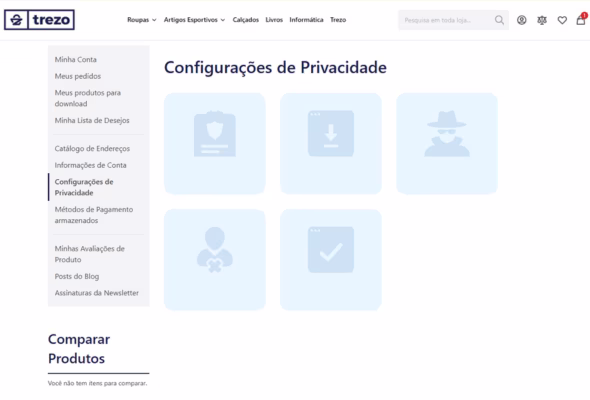 Suporte à LGPD e GDPR no MageUp